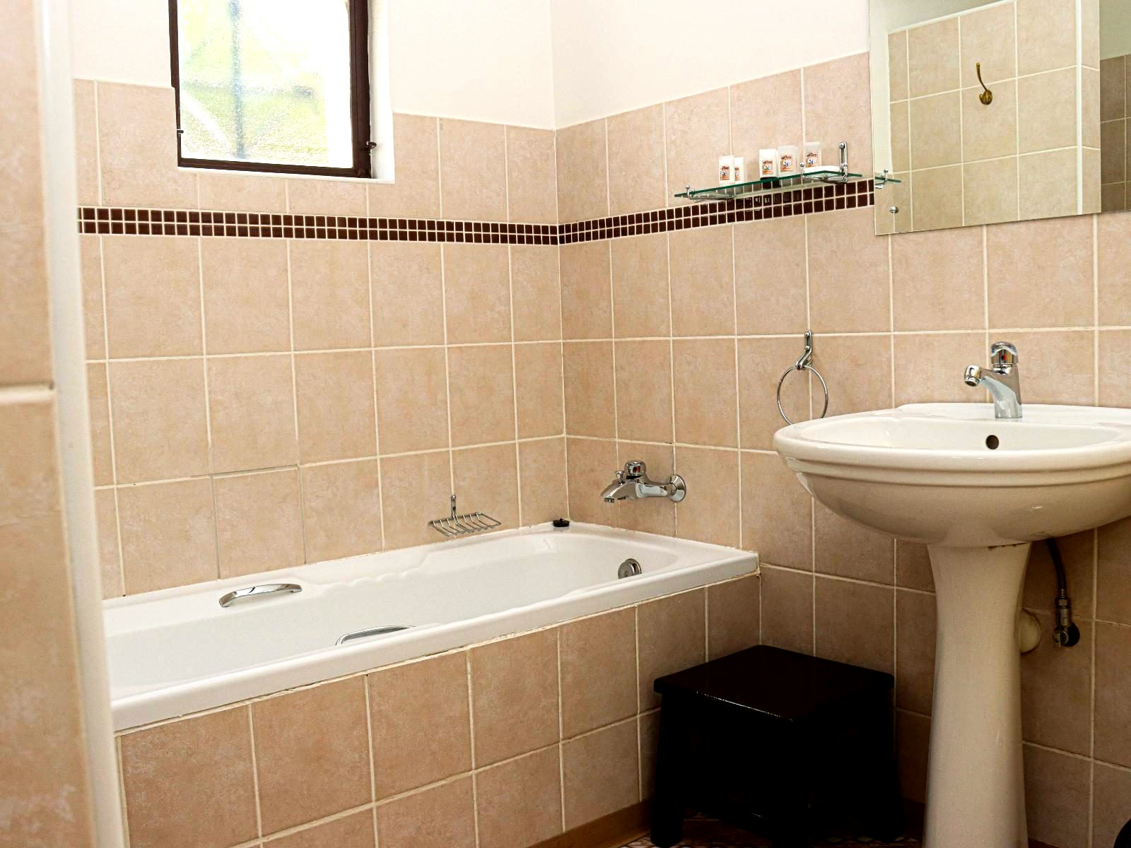 Twin Room Bath and Shower - 1