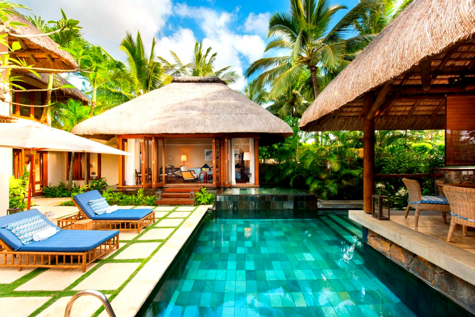 Two-Bedroom Pool Villa Garden View - 1
