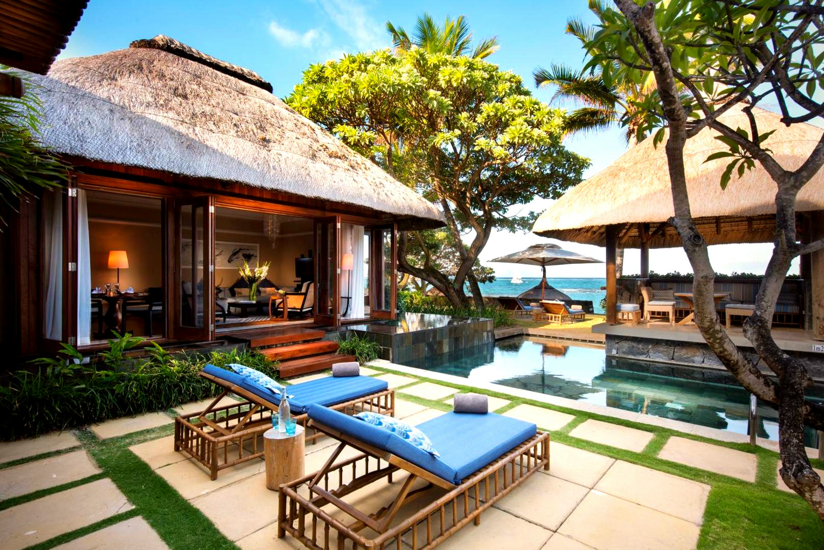 Two-Bedroom Pool Villa Beachfront - 1