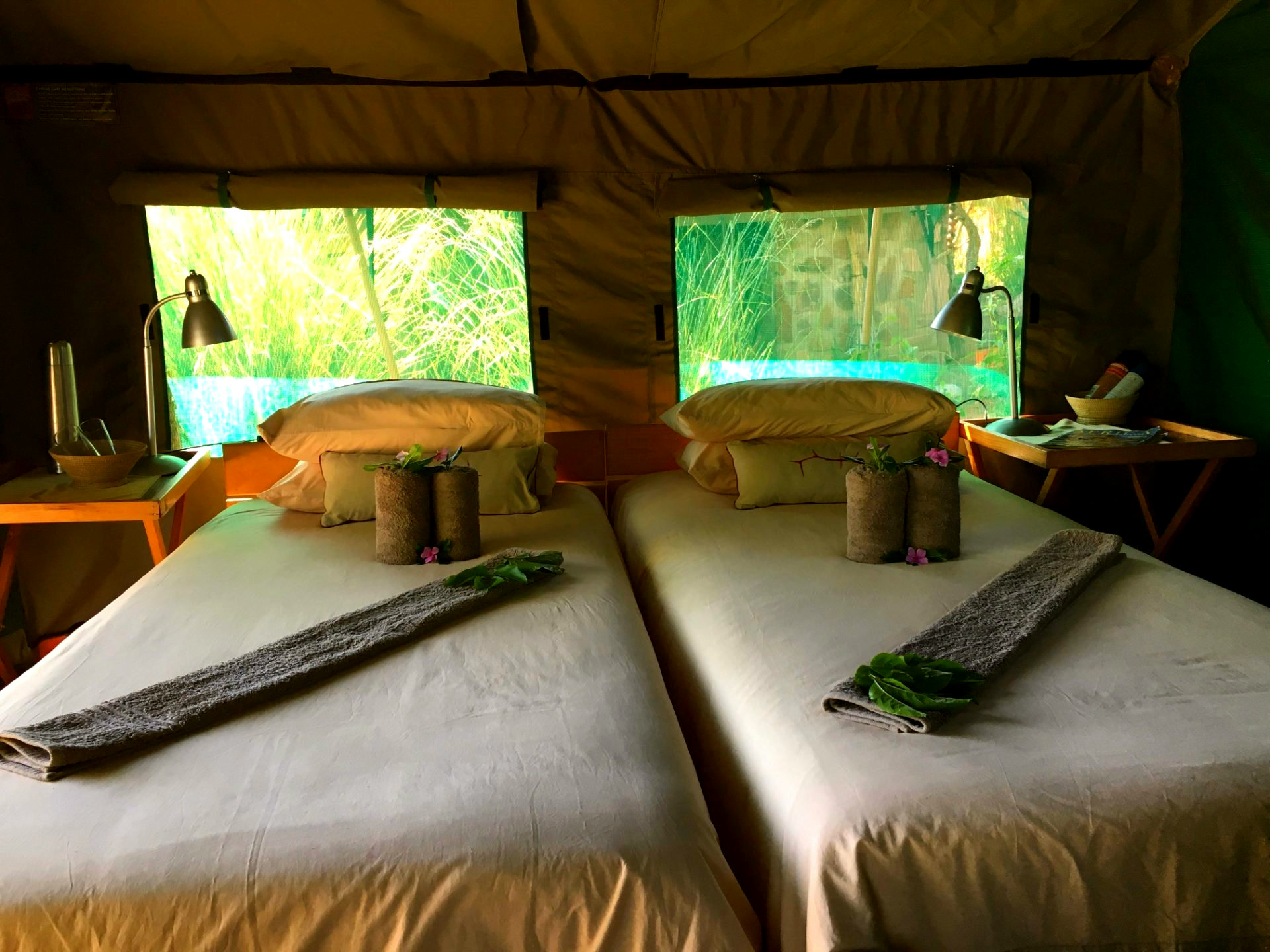 Twin Tented Room - 1