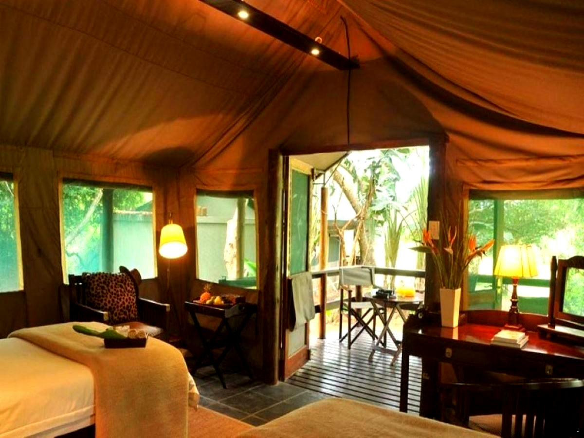 Luxury Tented Chalet Twin - 1