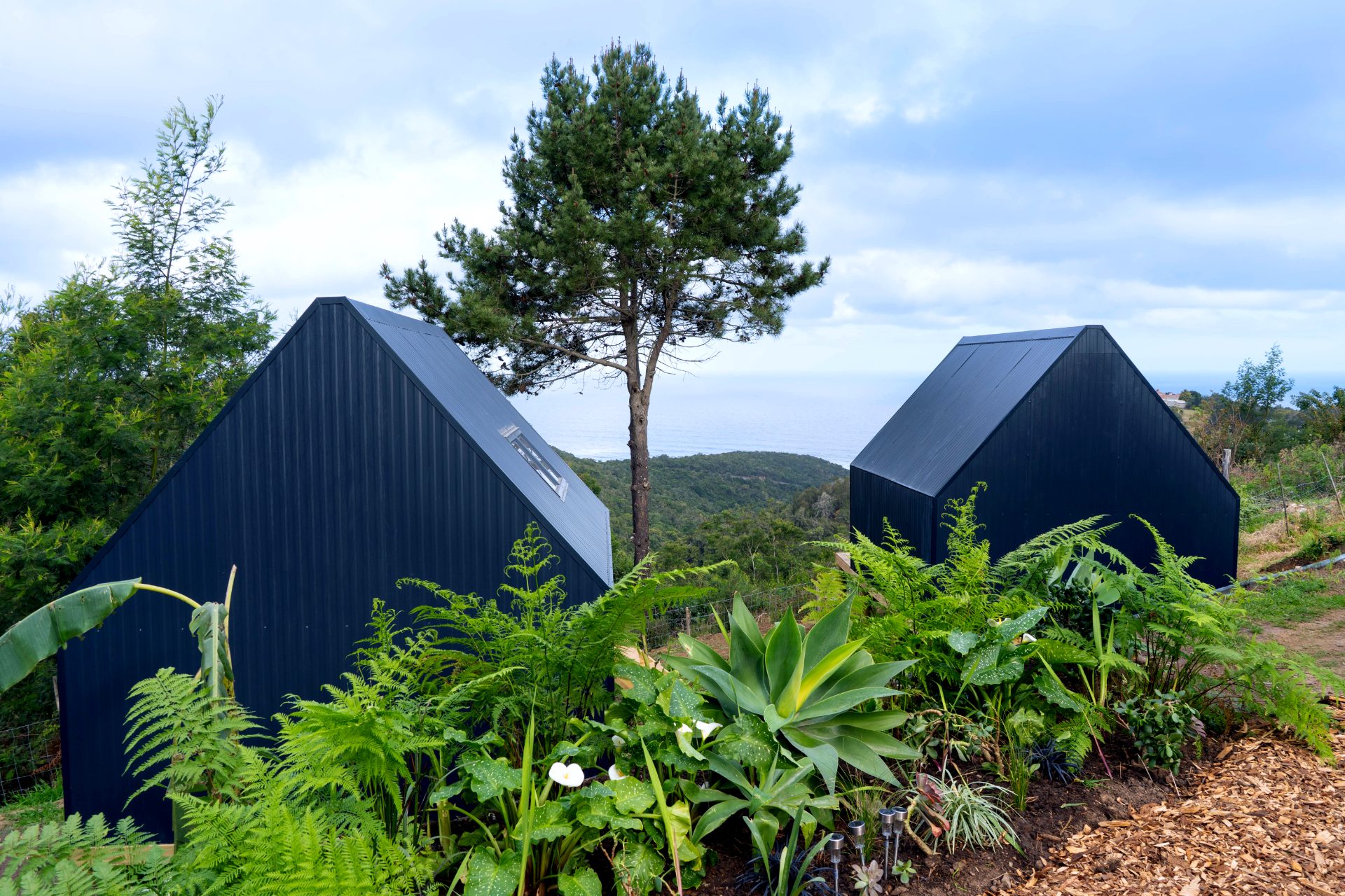 Dual Single-bed Glamping Huts - 1