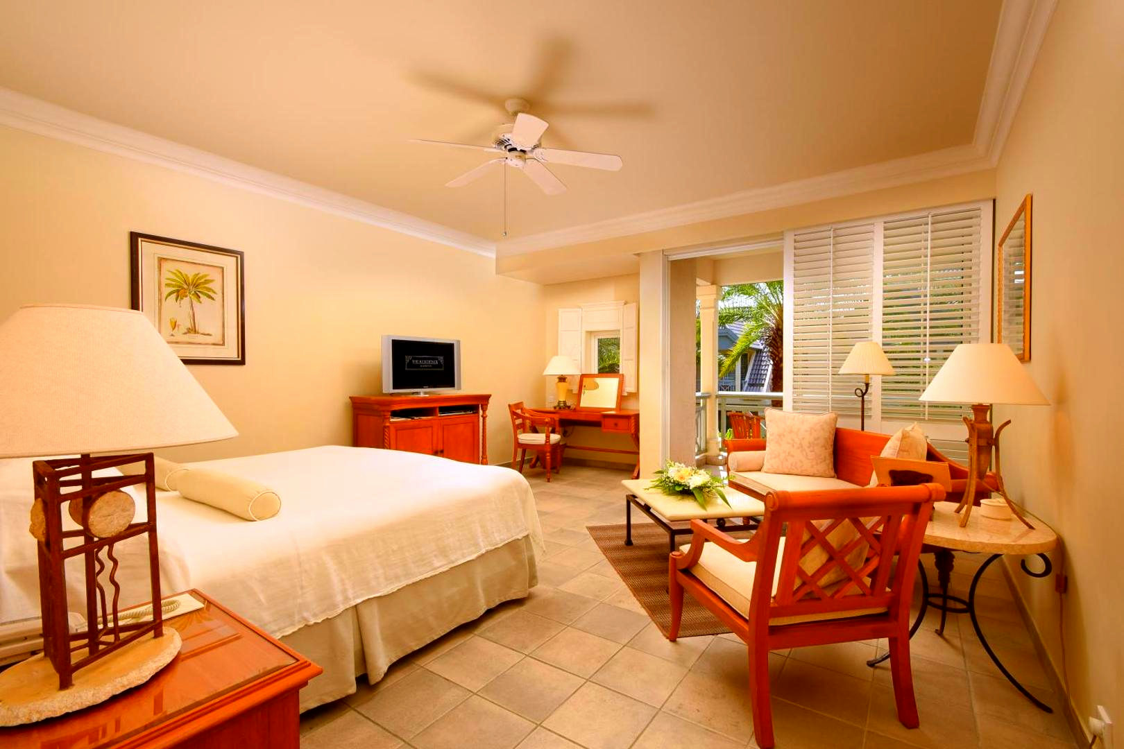Double or Twin Colonial Garden View Room - 1